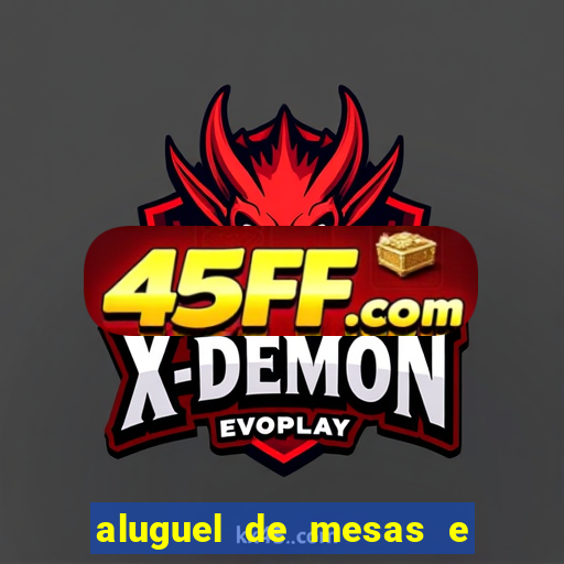 aluguel de mesas e cadeiras em betim